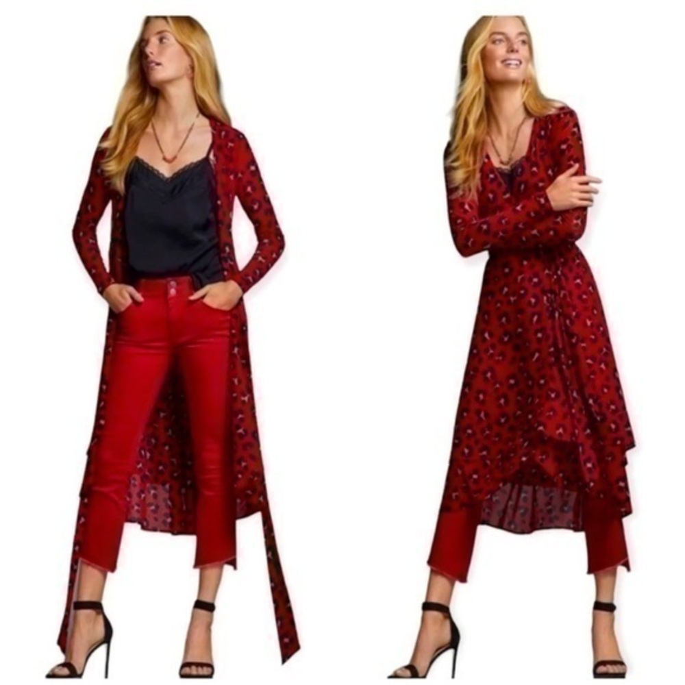 CABi Siren Wrap Dress size S#5771